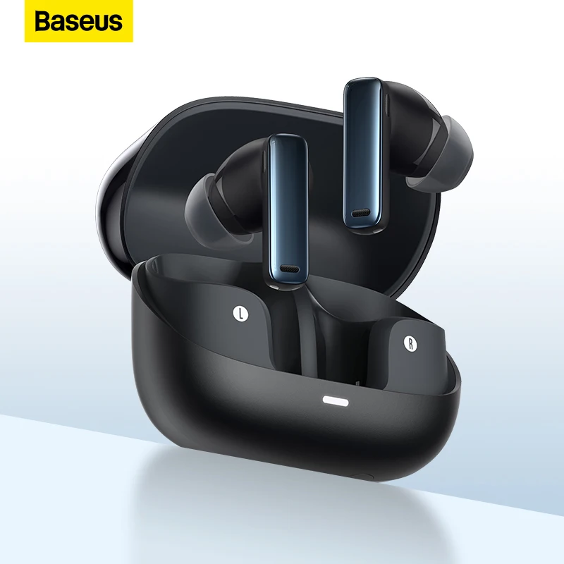 

Baseus M2s ANC Earphone Bluetooth 5.3 Active Noise Cancellation -48dB 4-Mic ENC Low Latency Phone Earbuds