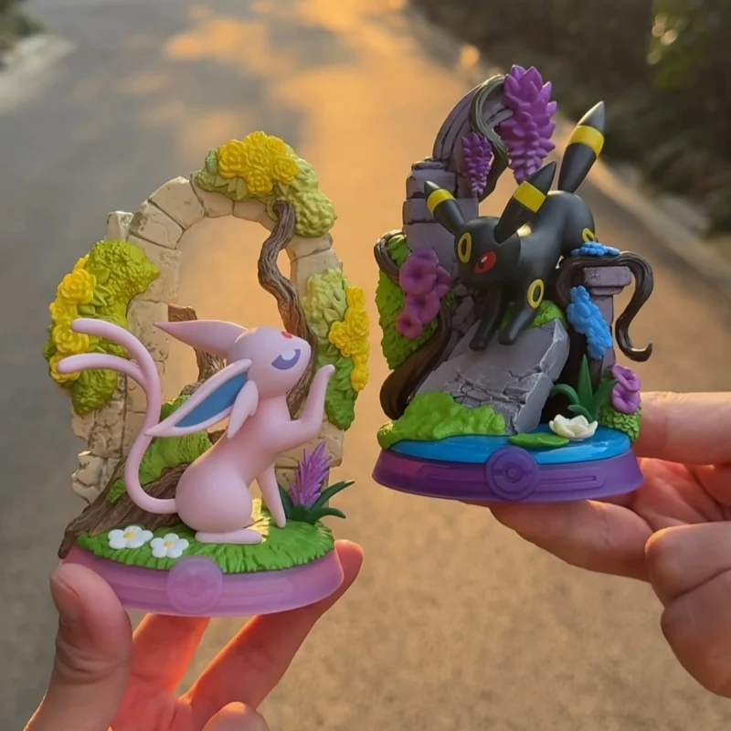 Funism Pokémon Enjoy met Eevee serie blind box modepop figuur decoratie schattig speelgoed festival cadeau