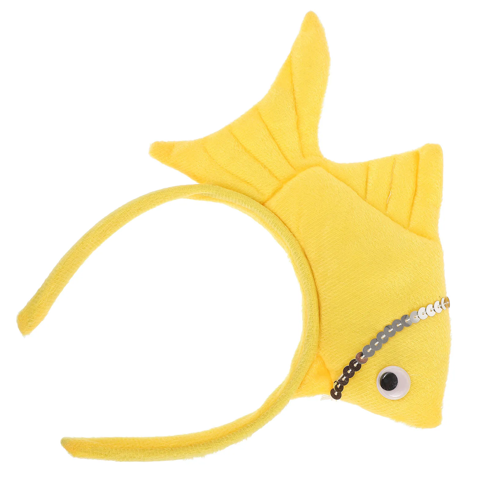 Goldfish Headband Yellow Kids Halloween Cosplay Headdress Children's Performance Headwear Headband