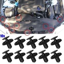 10PCS Auto Engine Cover Fender Clips For Toyota Corolla E120 E140 E160 2002 2003 2004 2005 2006 2007 2008 - 2019 9046707201