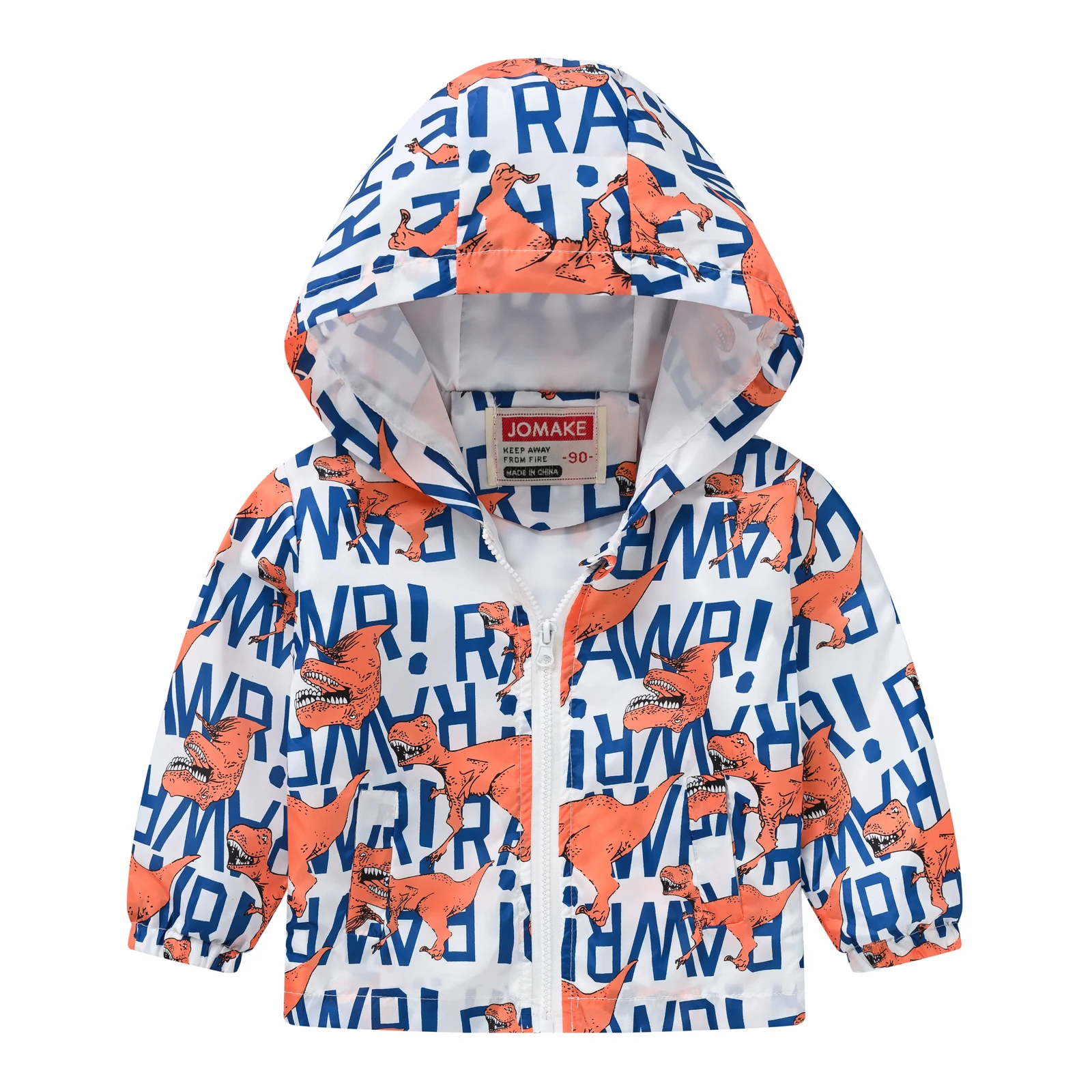 Autumn Style New Jacket Printing Children's Cute Hooded Jacket Korean Version of Lightweight Fashion Jacket