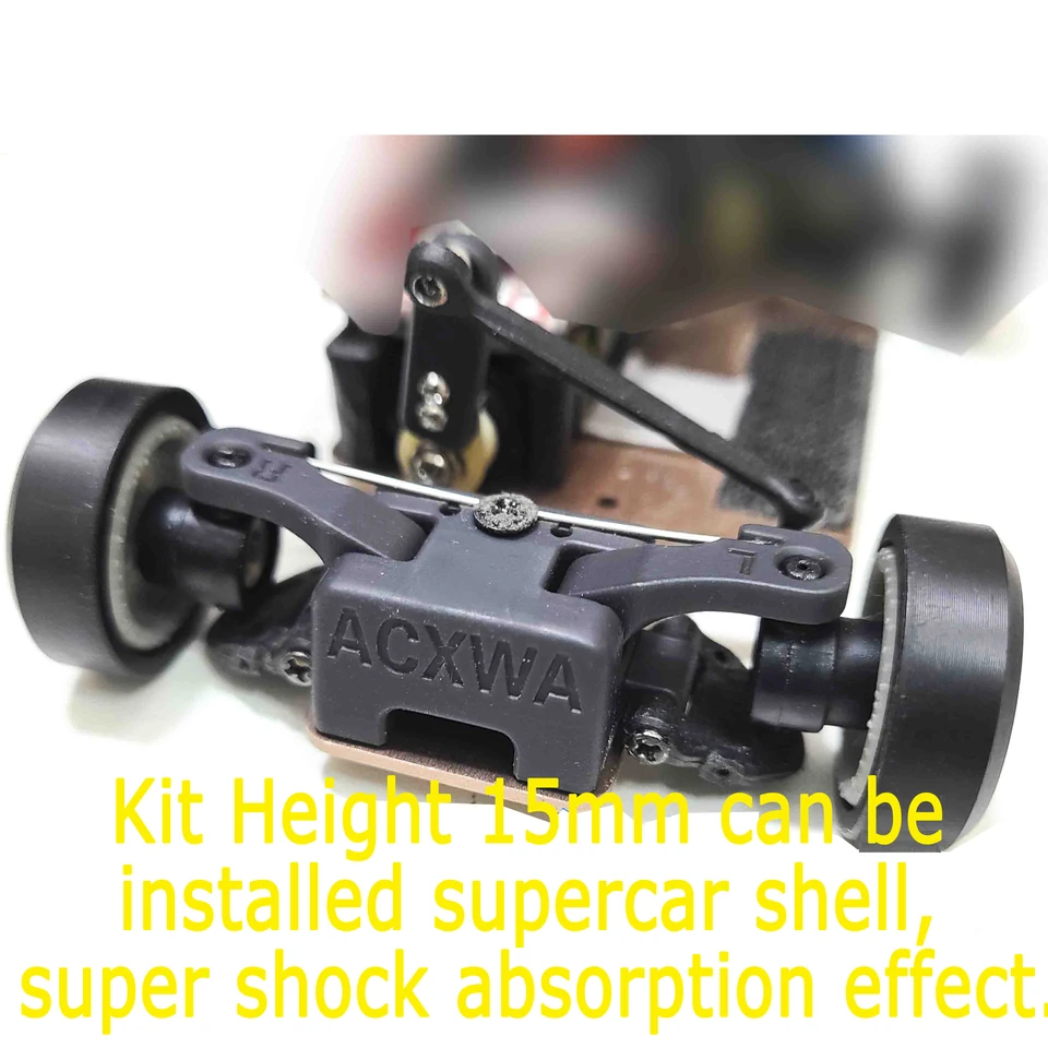 1/28 RC Car WLtoys k969 989 4WD upgrade RWD Increase Steering