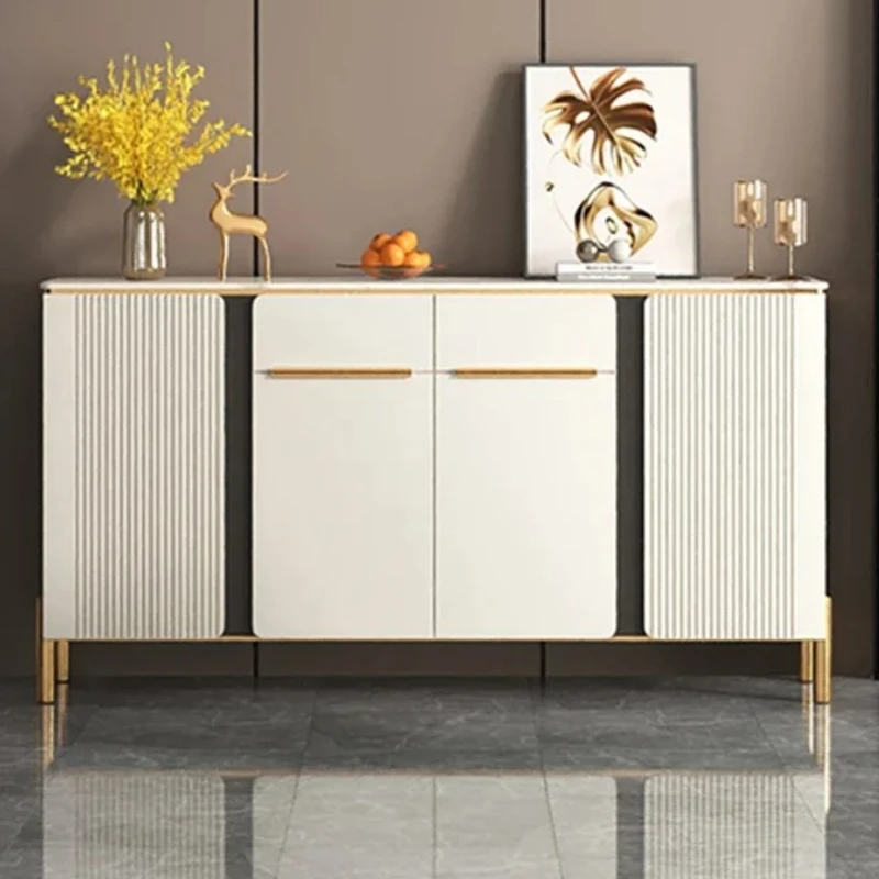 أدراج خزانة فاخرة مميزة للاسترخاء، خزائن غرفة المعيشة، تصميم جمالي، أثاث ياباني للتلفزيون Meuble #2