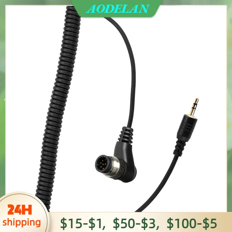AODELAN SRC-N8 2,5 mm Fernauslöserkabel für Nikon Z9, D6, D5, D4s, D4, D3x, D3s, D3, D850, D810, D800, D800e, D700,
