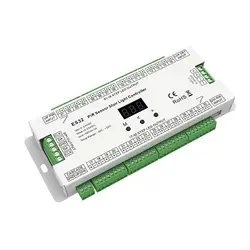 Controlador de tira de luz led COB para escalera, Sensor de movimiento PIR, 32 canales, ES32, 12V, luz nocturna