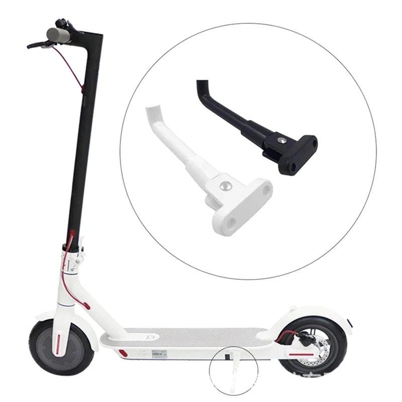 ABYM Scooter Kickstand Parking Stand Replacement Parts For M365 1S/Pro Electric Scooter Durable Easy Install Easy To Use White