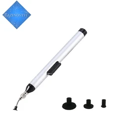 1PCS FFQ939 Vacuum Sucking Pen Pencil L7 IC Easy Pick Picker Up Tool 3 Suction Headers SMD SMT Hand Tool Temperature Sensor Chip