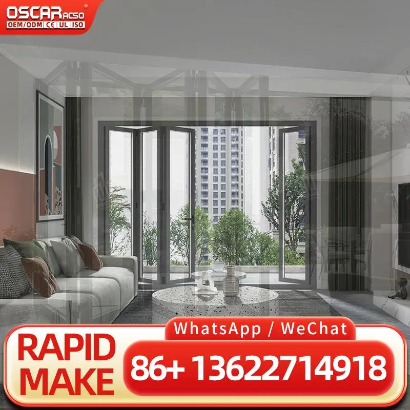 

Sophisticated Durable Aluminum Bi Fold Patio Doors Foldable Glass for Modern Homes Outdoor Living folding door