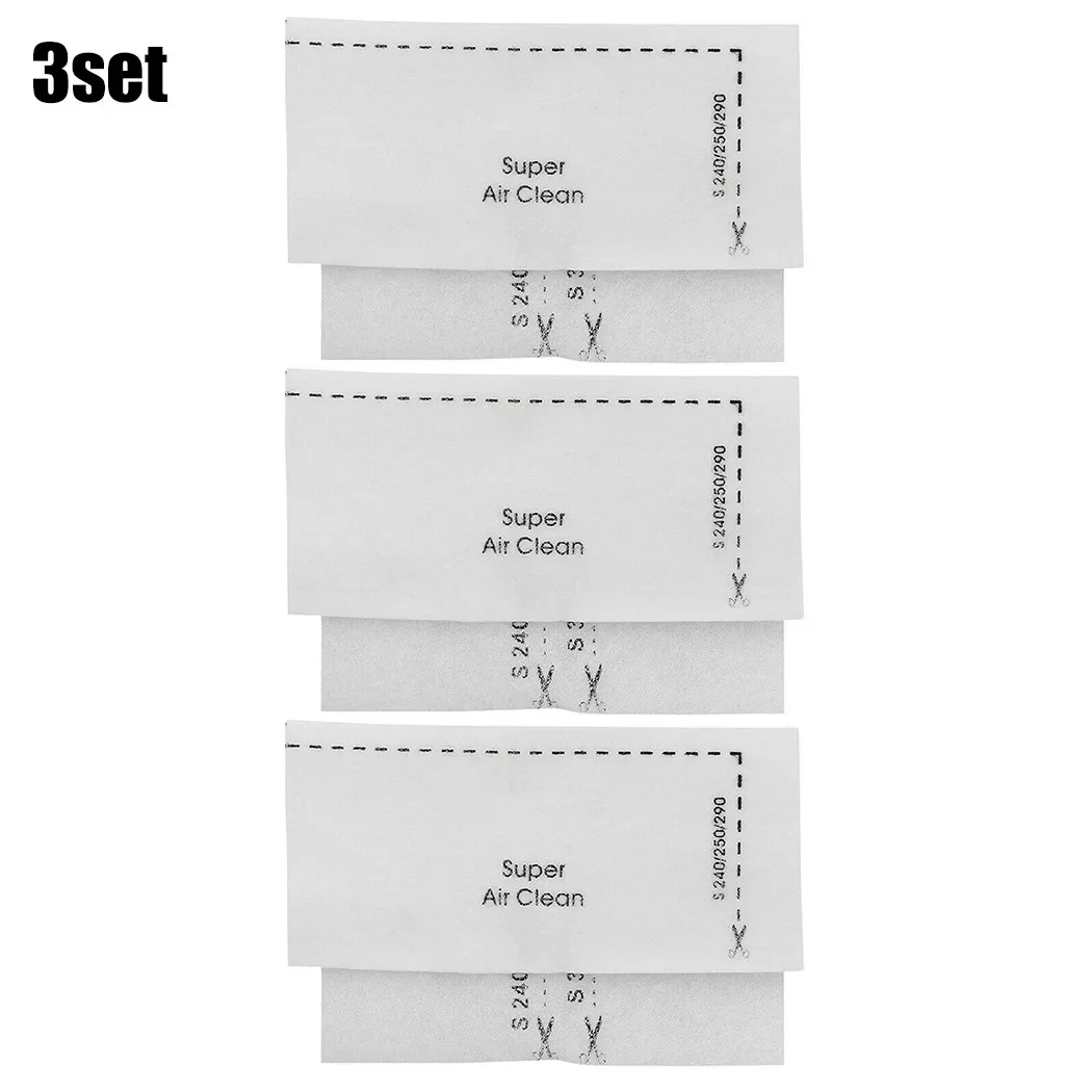 فلاتر محركات فائقة التنظيف ، قطع غيار مكنسة كهربائية ، ملحقات بديلة ، Sf-SAC ، 3 مجموعة