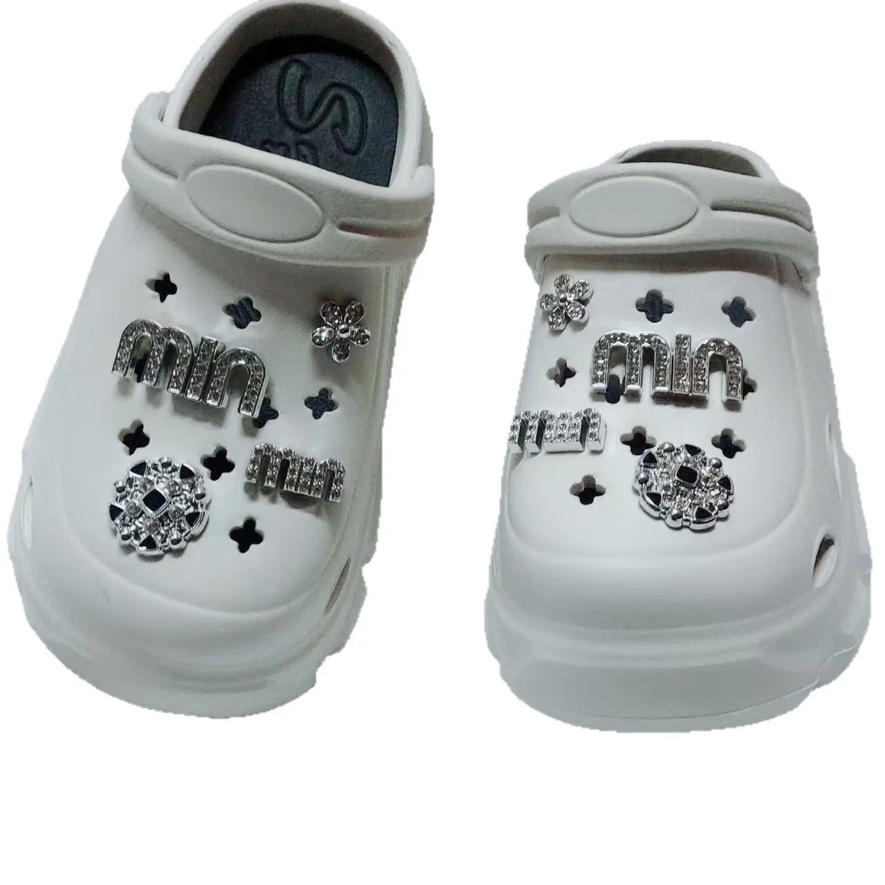 إكسسوارات زهرة الأحذية الكريستالية اللطيفة، إكسسوارات الأحذية DIY، دبابيس هدايا الحفلات للنساء والرجال والأطفال #5