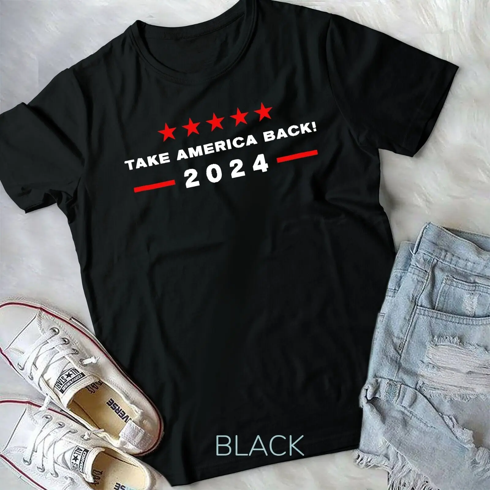 Donald Trump - 2024 Take America Back Election - The Return Unisex T-shirt