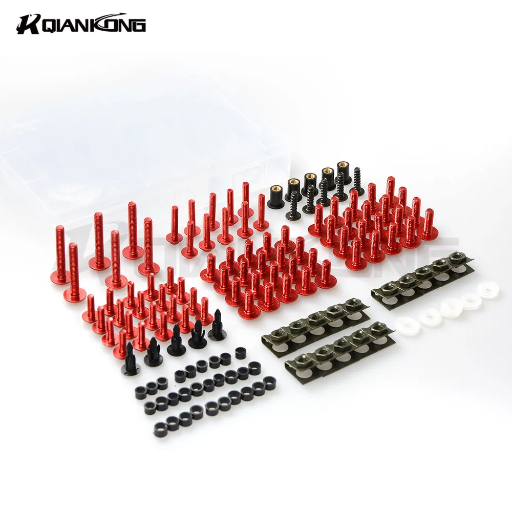 Complete Fairing Bolt nut screw Kit For HONDA CBR600RR CBR 600 RR 2003-2006 2003 2004 2005 2006 fairing bolt screw Accessories