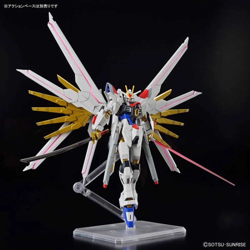 In Stock Bandai HG 1/144 Zgmf/a-262Pd-P Mighty Strike Freedom Gundam Model Kit Assembly Anime Figure Action Model Toys Gift