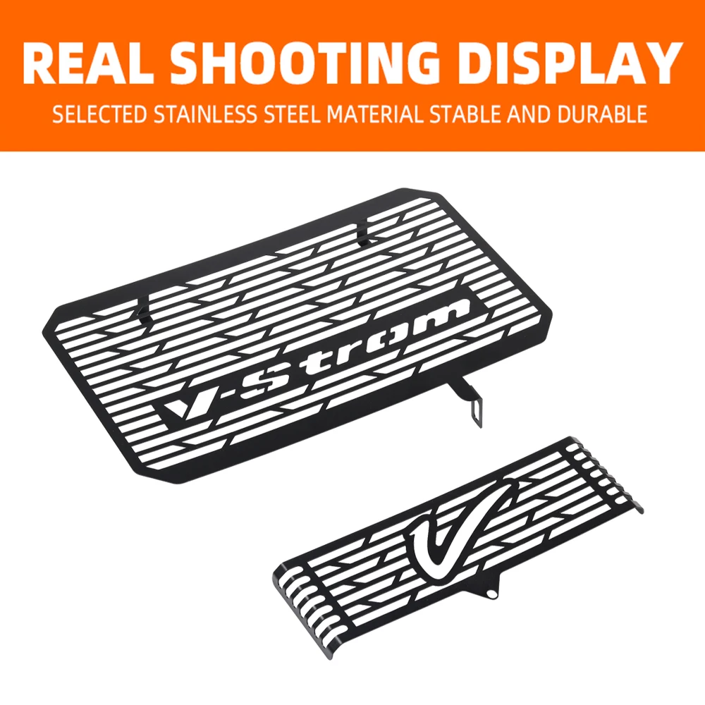 For SUZUKI DL1000 V-Strom DL 1000 VStrom 1000 Motorcycle Accessories Radiator Grille Guard Protection Grill Cover Mesh Parts