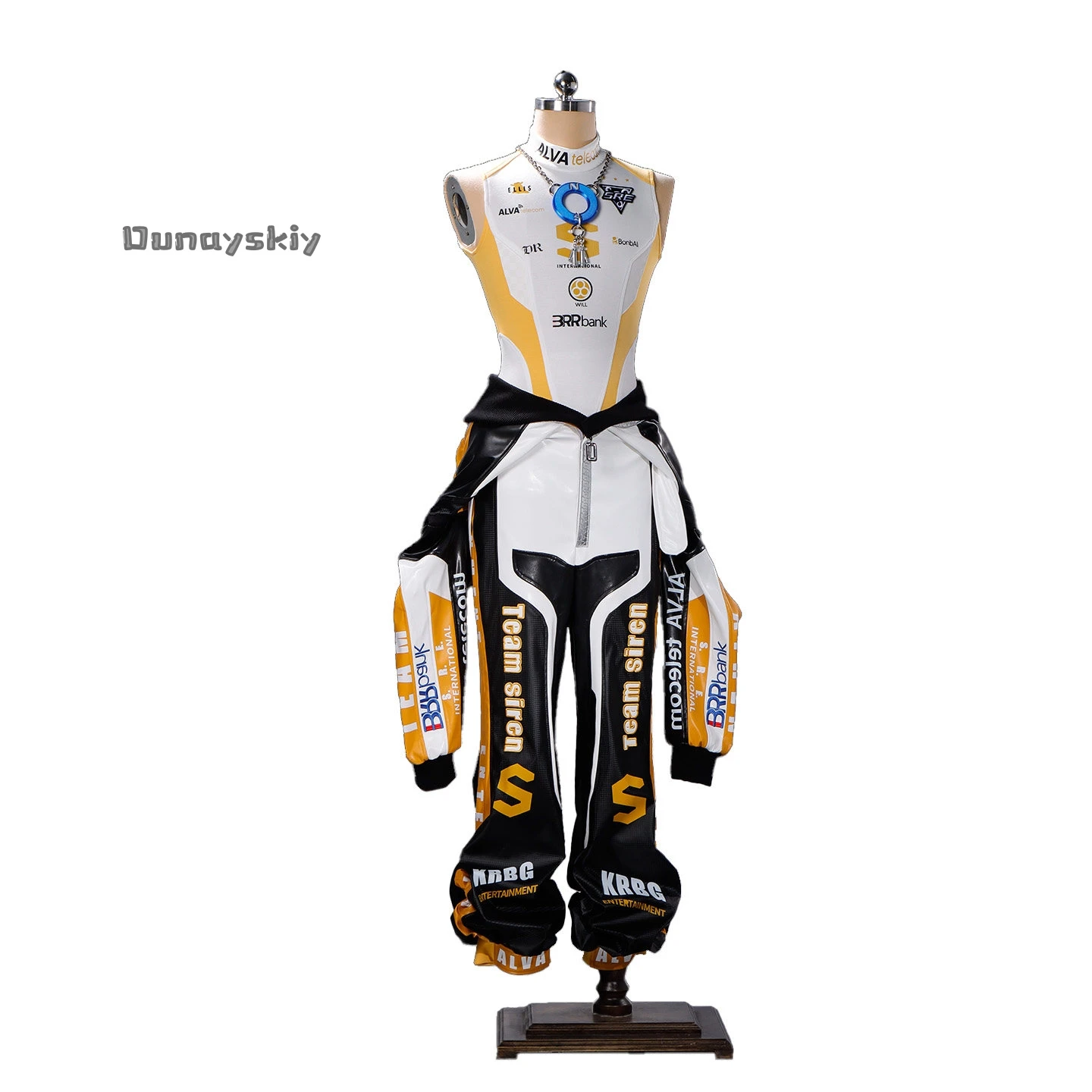 Norton Campbell Prospector SRE team Cosplay Costume Men Handsome Leather Jumpsuit Coat Hat Props Halloween Suit Game Identity V view 6
