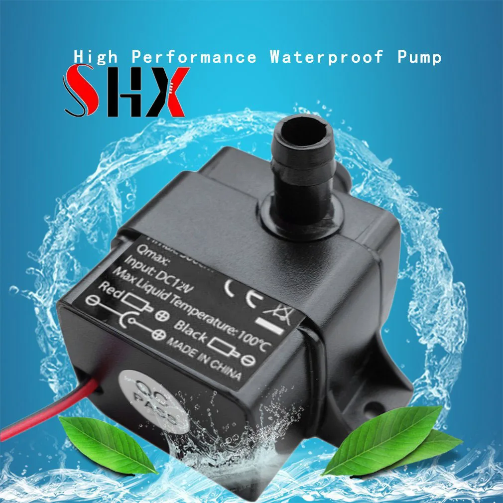 300L/H Water Pump DC 12V 5V Solar Brushless Motor Circulation Submersible Water Pumps USB Watering Pump Pool Pump Ultra Quiet