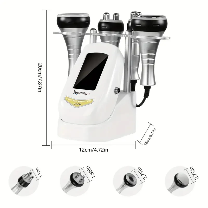 4 In1 40k Cavitation Ultrasonic Slimming Machine Body Care Vacuum Suction Anti-Wrinkle Rejuvenation Skin Lift Tighten 5