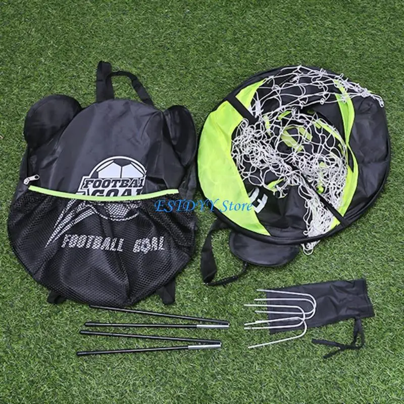 

G6DE Simple Transport Pliable Soccer Goal Net Excellent For Kids And Adult Training