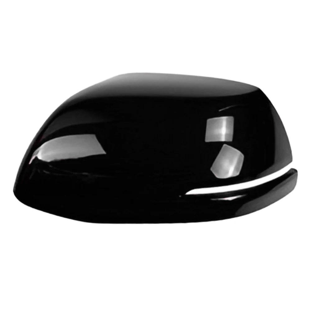 Black Front Left Rear View Side Mirror Cover Cap Fit for Honda CR-V 2011 2012 2013 2014 2015 2016 ABS New