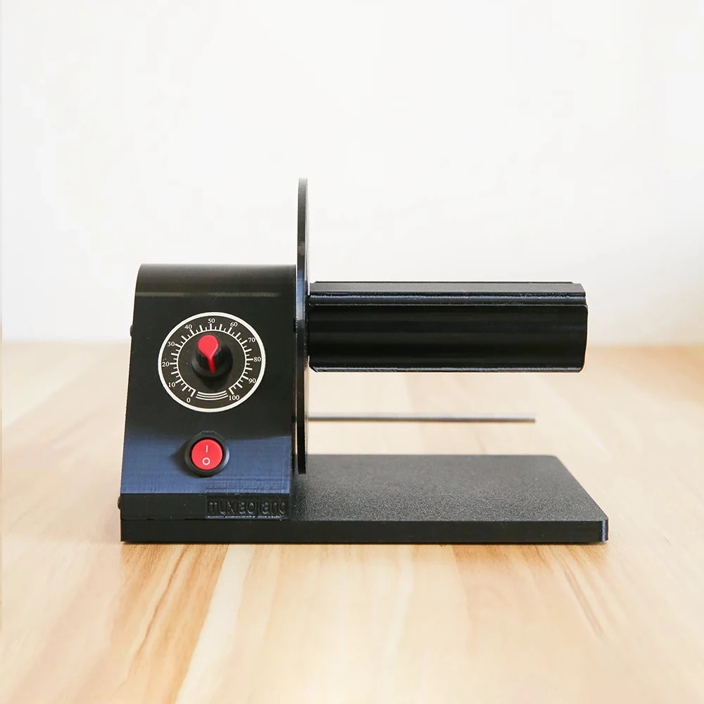 

Automatic Label Rewinder - Electric Label Rewinding Machine, Adjustable Speed, for Barcode/Wash Care Label Paper Rolls