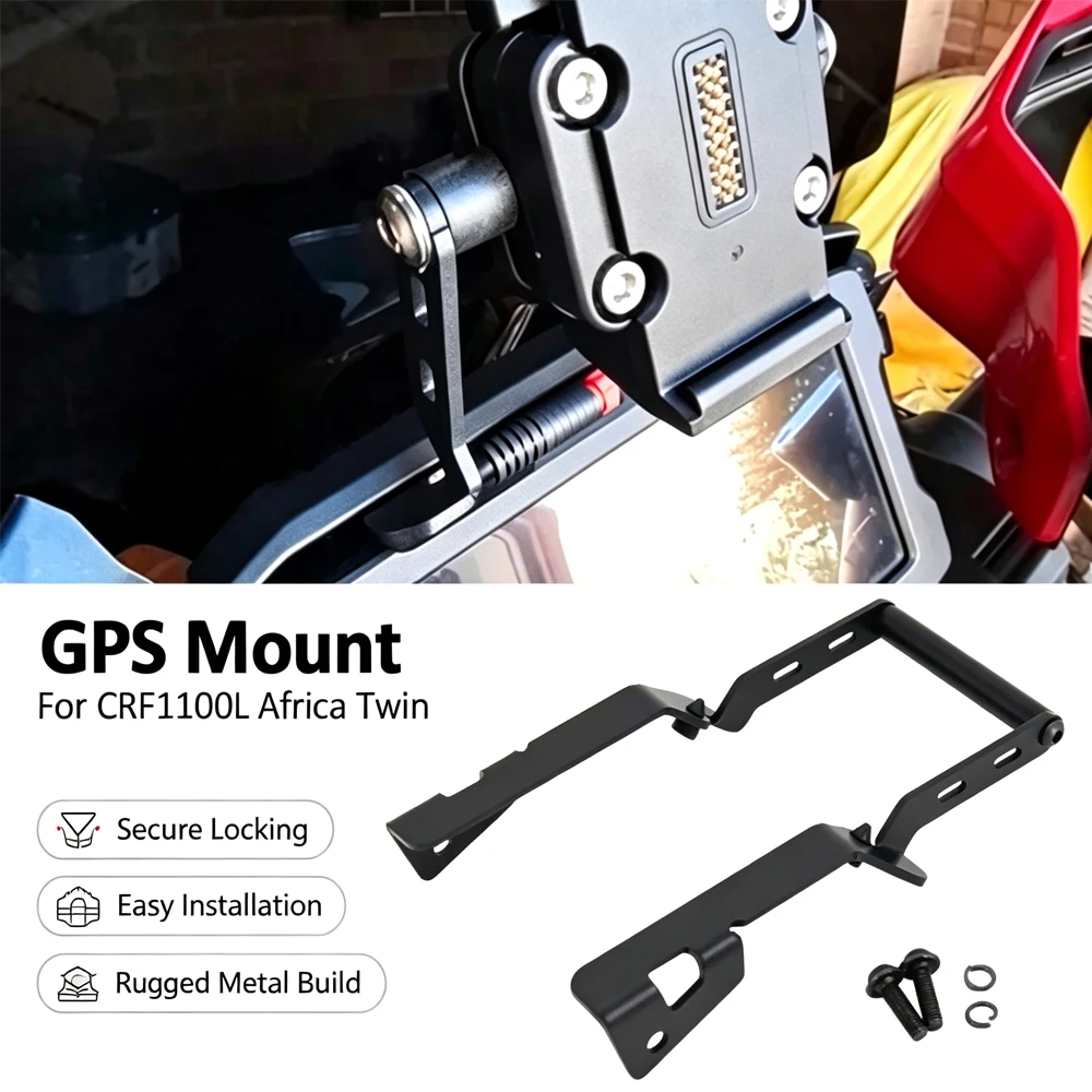 Phone Holder For Honda CRF 1100L Africa Twin 2020-2024 CRF1100L Africa Twin 1100 Motorcycle Accessories GPS Navigation Bracket