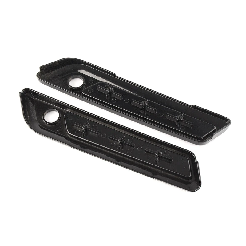 Black Saddlebag Hinge Latch Cover For  Electra Street Glide Road King FLHR Accessories Parts