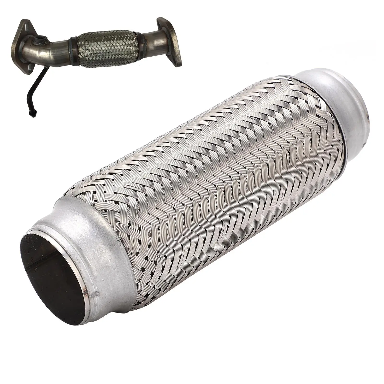 Flexible Exhaust  - Welded Installation for trucks , for cars , for buses & for off -Road Vehicles