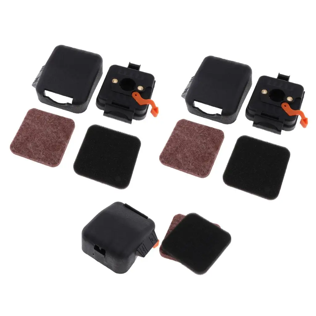 Crafts Creation 3 Set Air Filters Cover Housing Kit Fit for FS80 FS85 HS80 BG75