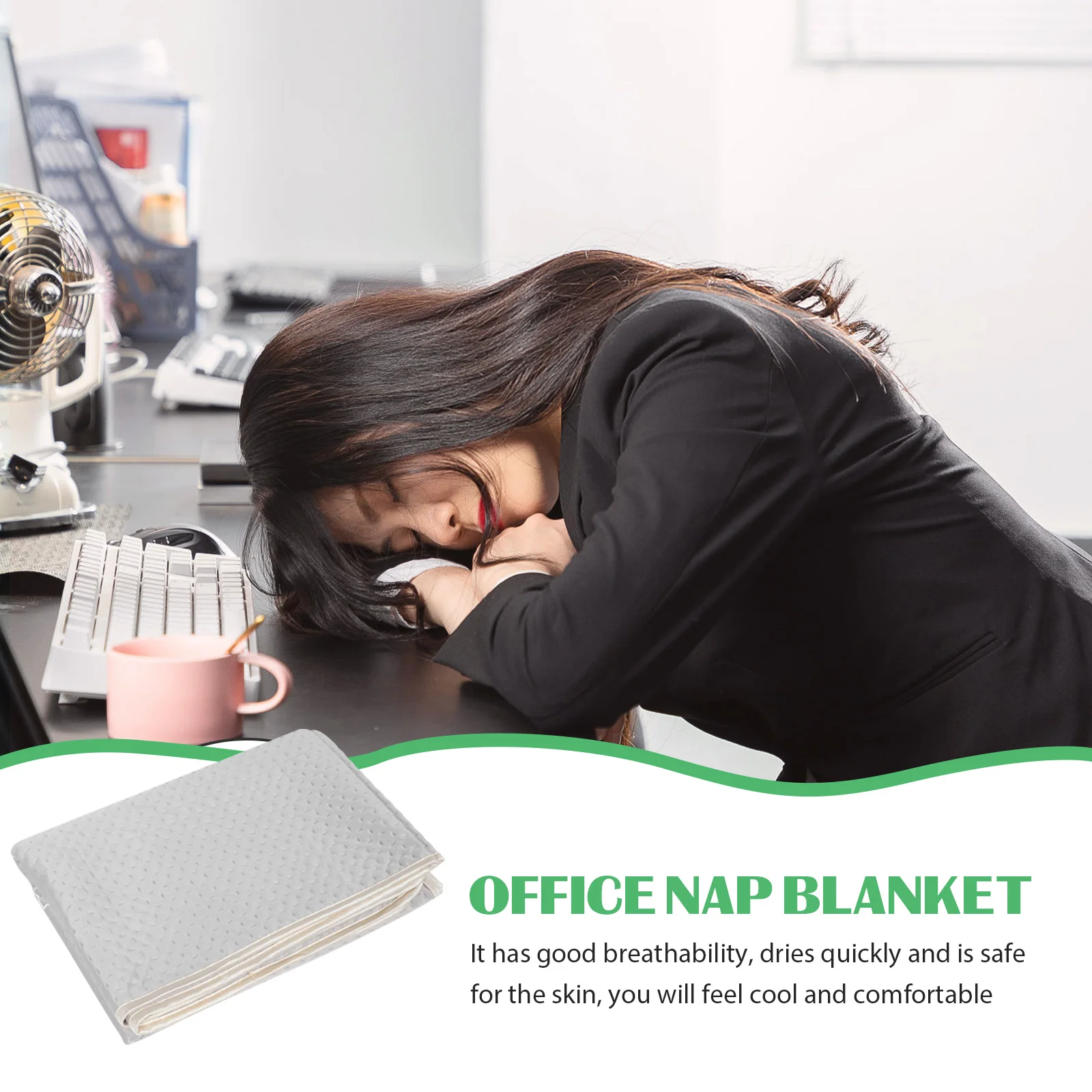 

Summer Cooling 200x230cm Gentleman Grey Ice Silk Cold Nap Summer Cold Blankets Office Home Breathable Soft Throw
