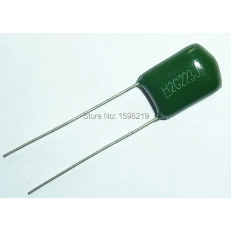 

200pcs Mylar Film Capacitor 400V 2G223J 0.022uF 22nF 2G223 5% Polyester Film capacitor