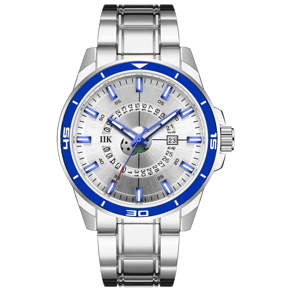 UTHAI CQ423 Fashionable and casual Men watch with large dial, luminous calendar, quartz watch, cool clock gift，watches for man