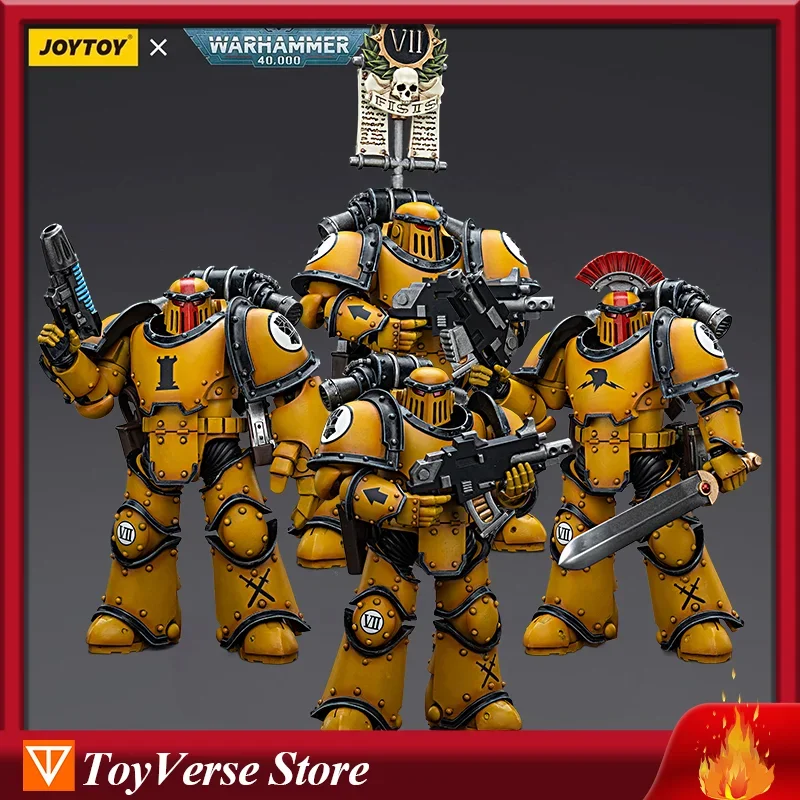 [IN STOCK] JOYTOY Warhammer 30k 1/18 Action Figures Imperial Fists   Legion MkIII Tactical Squad Collections Figures