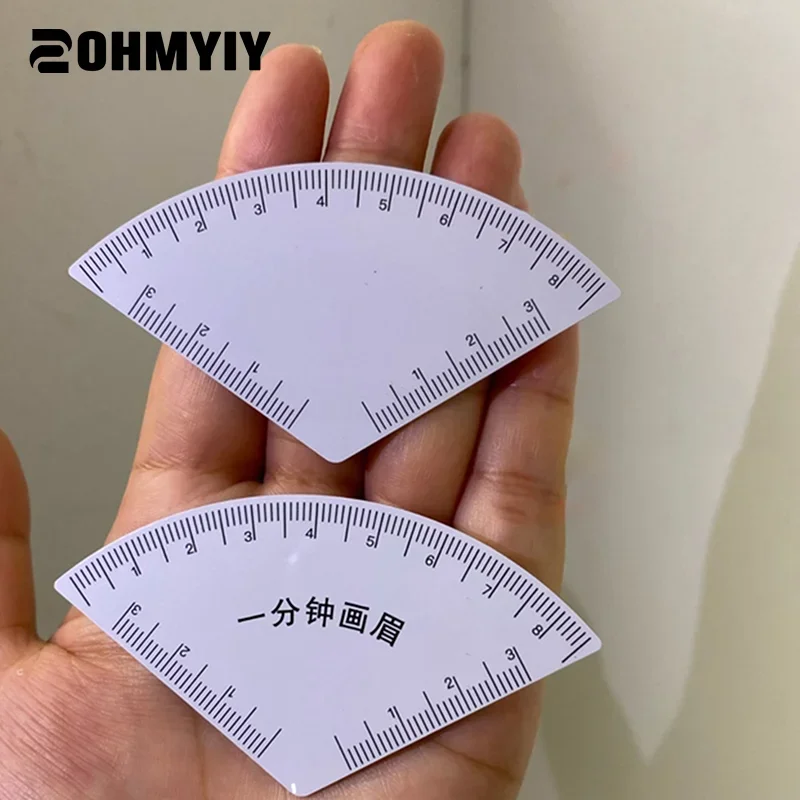 1pc Fast Drawing Eyebrow Design Ruler Microblading Mapping Tool Shaping Permanent Makeup Drawing Guide Ruler Tattoo Supply Reuse