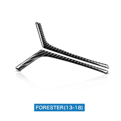 

Black Carbon Fiber Rear Inner Door Handle Cover Trim For Subaru Forester 2013 2014 2015 2016 2017 2018 Interior Accessories