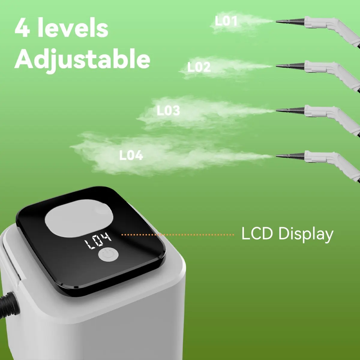 

1500W Steam Cleaning Machine Professional Portable Handheld High Pressure Steam Vacuum Cleaner for Cars Kitchen Cleaning