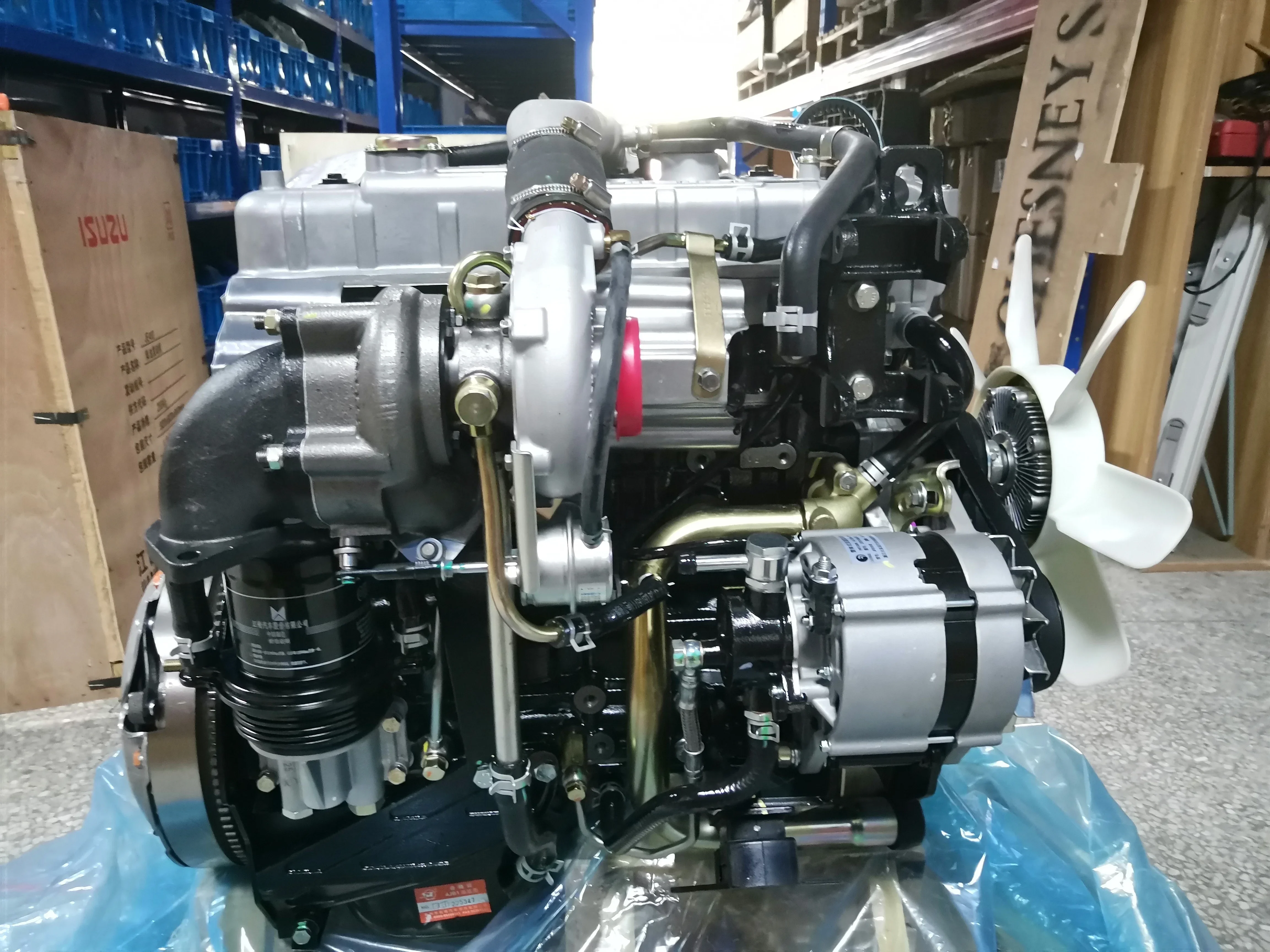 Hot sale 86kw/116hp 3600rpm 4JB1T diesel engine fit for light Pick-up