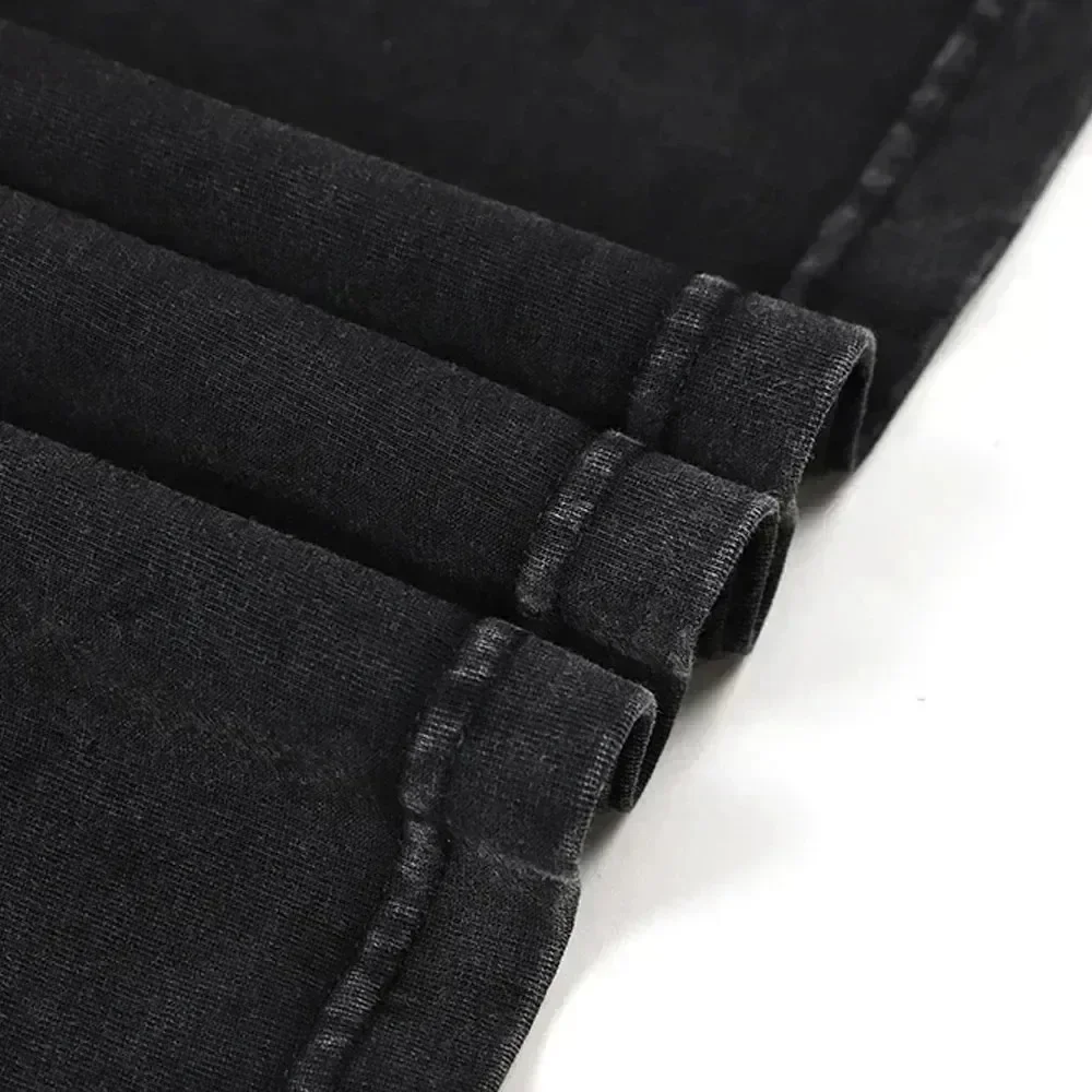 Camiseta Gojo Satoru Jujutsu Kaisen para mujer, Camiseta de algodón lavada, ropa de verano de manga corta, camisetas de gran tamaño, ropa de calle