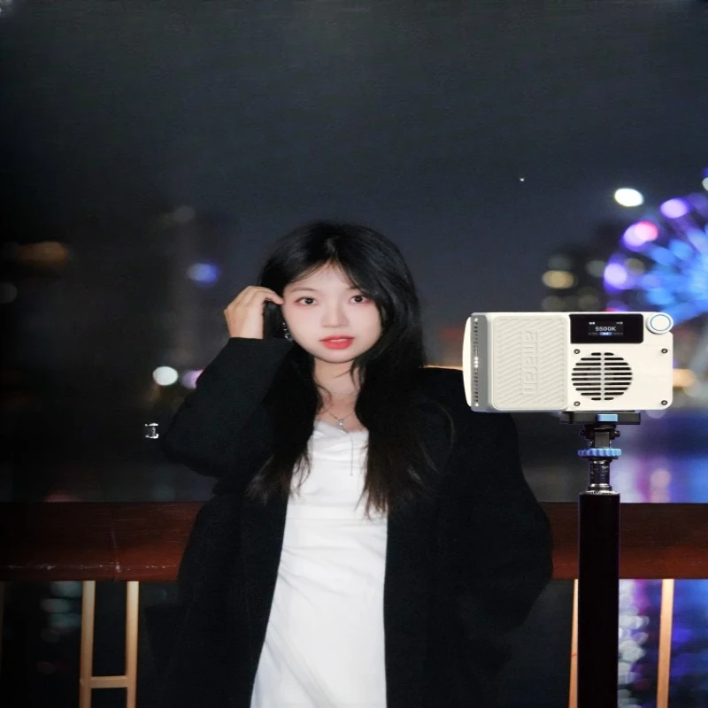 

Night portrait photo fill light travel photo outdoor pocket photo light, full color portable photography camera