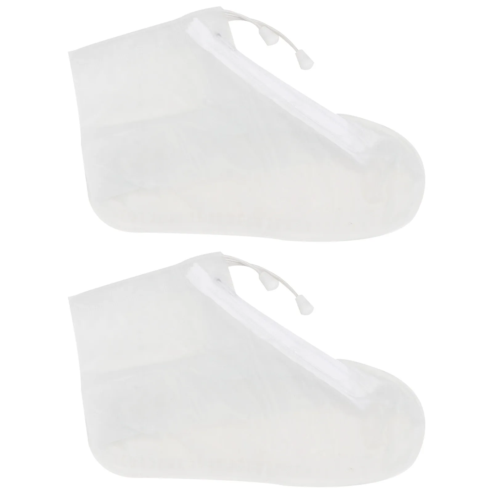 

1Pair Thicken Anti-Skid Shoes Cover Waterproof Outdoor Overshoes Rainproof White Shoes Cover Boots Protector Anti-Skid Overshoes