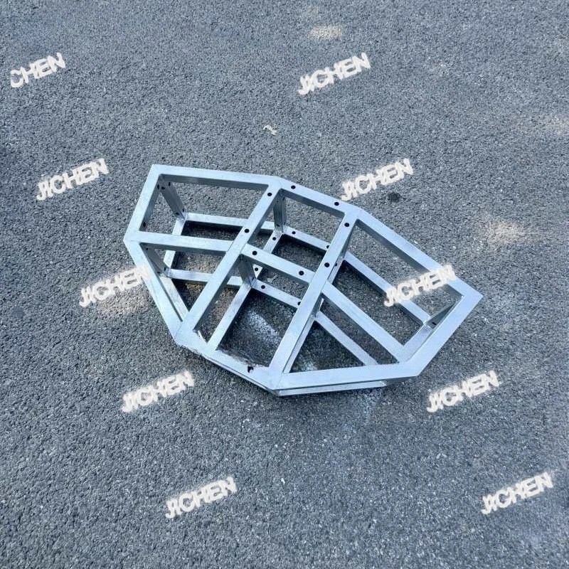 

HR Truss Tent Construction Angle Joint Herringbone Top Truss Hot Dip Galvanized Slope Top Accessories Truss Canopy