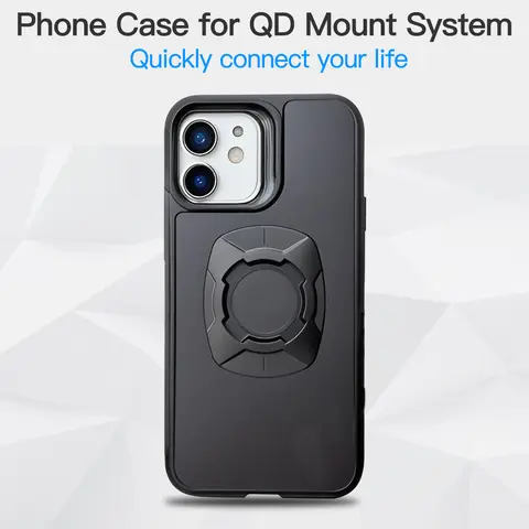 Twsit Lock Phone Case Holder MotorCycle Bicycle iPhone case Quick Lock Fit for Quad System Phone Mount/Holder 16 15 14 Pro Max