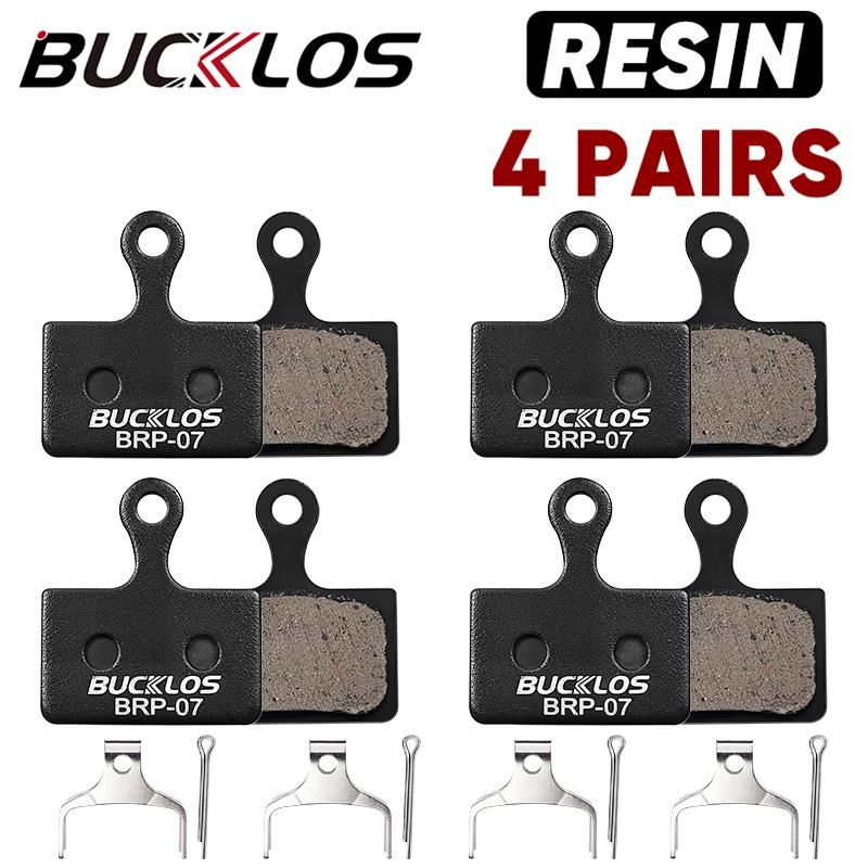 BUCKLOS Harz-Scheibenbremsbeläge für SHIMANO K05S Verschleißfeste Hydraulische Bremsbeläge MTB-Bremsbeläge für K03S K04S Fahrradteile
