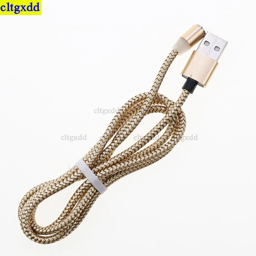 Cltgxdd 화웨이 샤오미 휴대폰용 마그네틱 데이터 케이블, 미니 USB C 타입 마그네틱 충전 케이블, 1 개