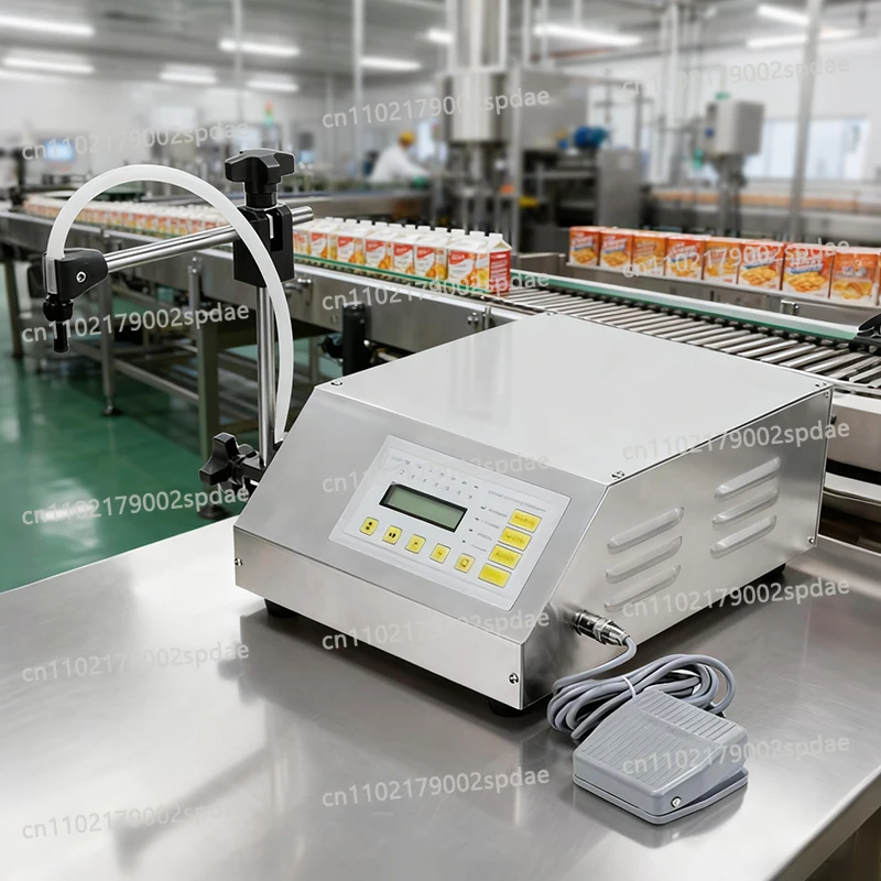 Digital Control Liquid Filling Machine Automatic Liquor Perfume Filler Small Quantitative Bottling Equipment Drip Free Function