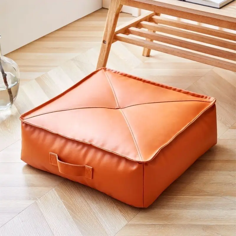 

Japanese Futon Cushion Lazy Tatami Living Room Window Balcony Mat Technology Cloth Material Can Be Portable Square Small Cushion