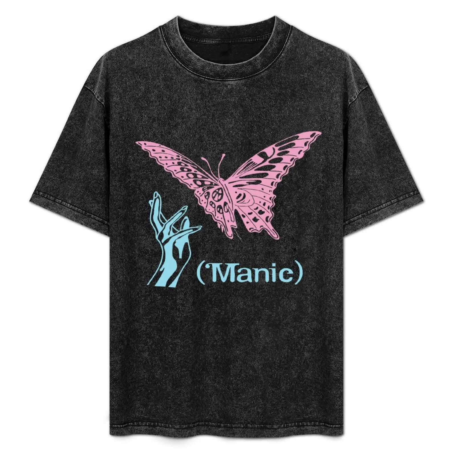 Halsey Butterfly T-Shirt plus size clothes basketball graphic tees anime clothes mens cotton t shirts