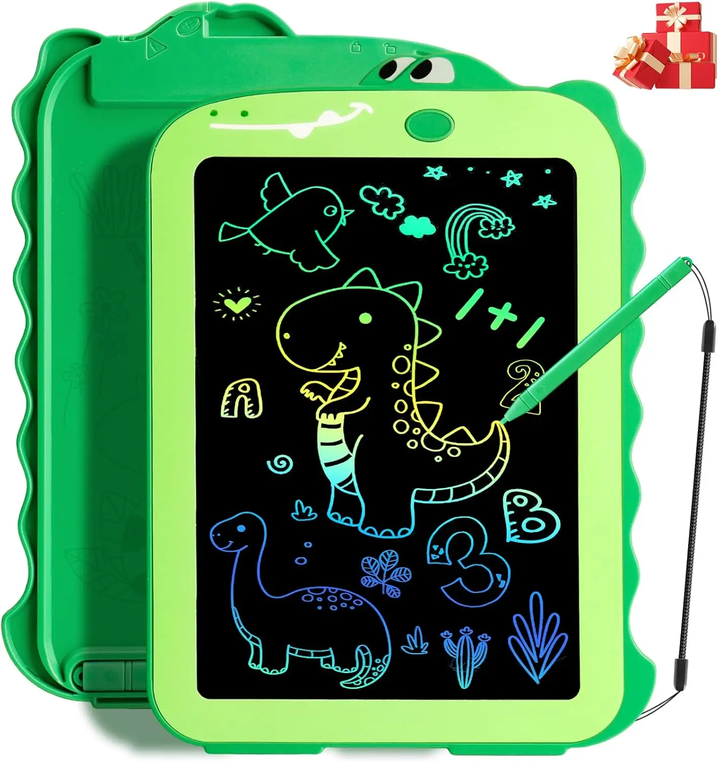 

LCD Writing Tablet for Kids, Colorful Toddlers Toys Drawing Board, Educational Kid Toys, Doodle Pad Dinosaur Toys ,8.5inch