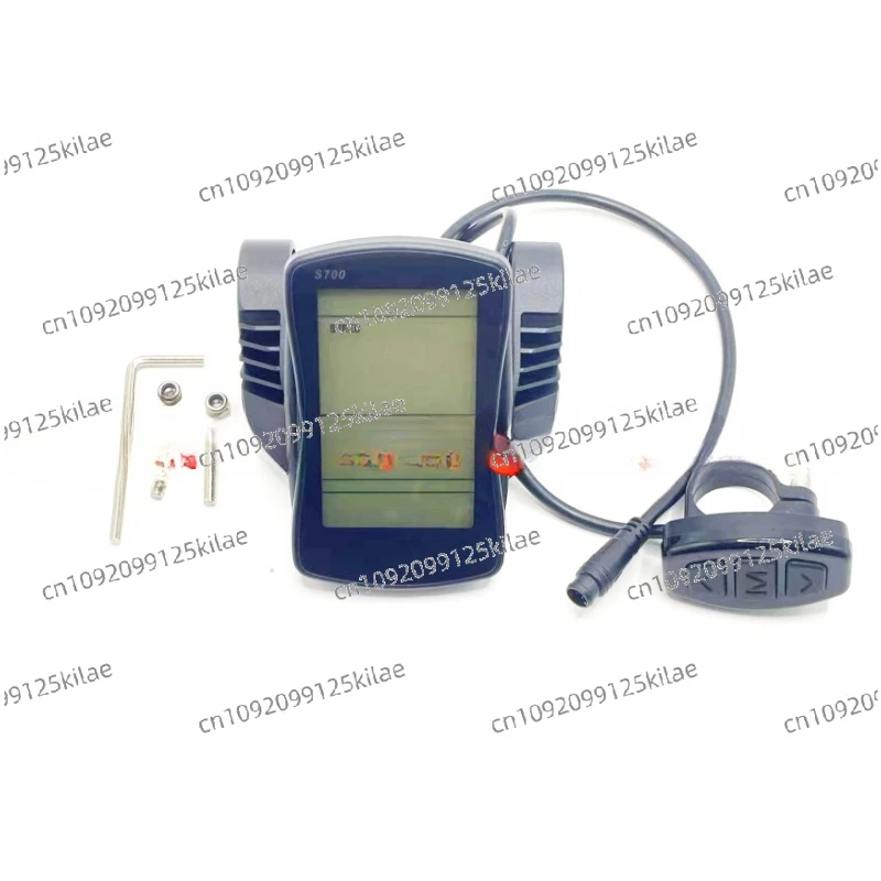 

Электрический велосипед S700 Lithium Tram LCD ЖК-метр 36v48v Универсальный Lankelesi.