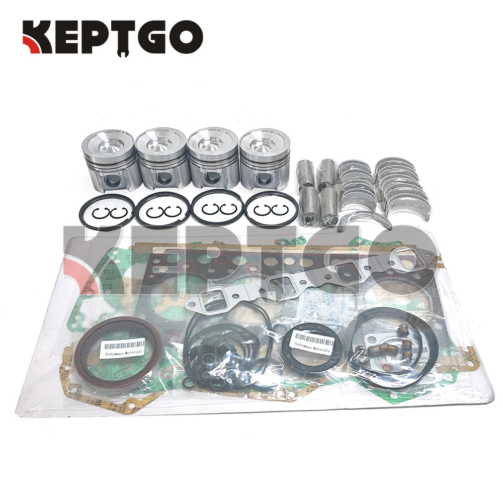 

4D95 Overhaul Rebuild Kit For Komatsu 4D95 STD Size Piston Ring Bearing Full Head Gasket Kit