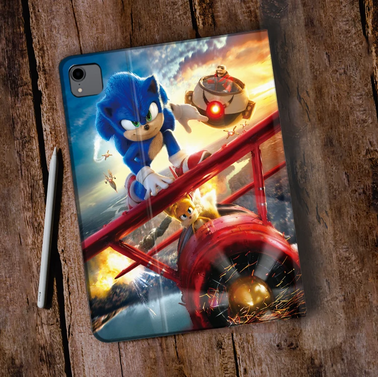 Imagem -02 - Capa Supersonic-s-sonic-game para Ipad 10.2 7th 8th Air Mini Capa de Silicone de Luxo para Ipad Air Ipad Pro11